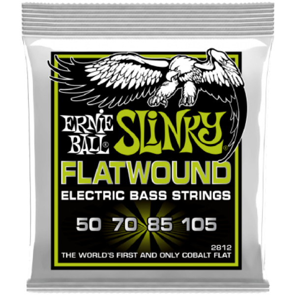 ERNIE BALL 2812 FLATWOUND REGULAR SLINKY BASS