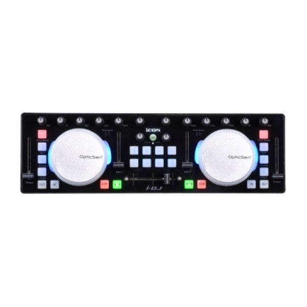 ICON I-DJ BLACK MIDI CONTROLLER