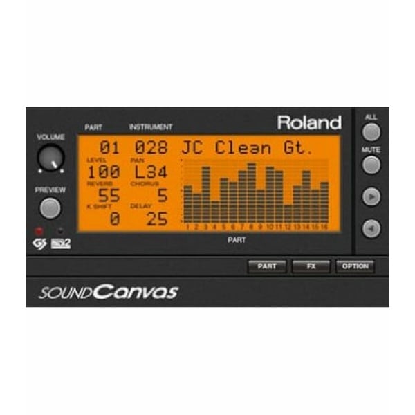 ROLAND CLOUD SOUND CANVAS
