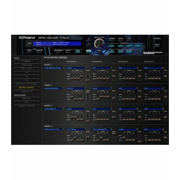 ROLAND CLOUD SRX DANCE KEY