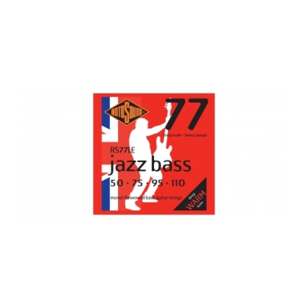 ROTOSOUND RS77LE JAZZ BASS 77 MUTA  MONEL FLATW. 50-110