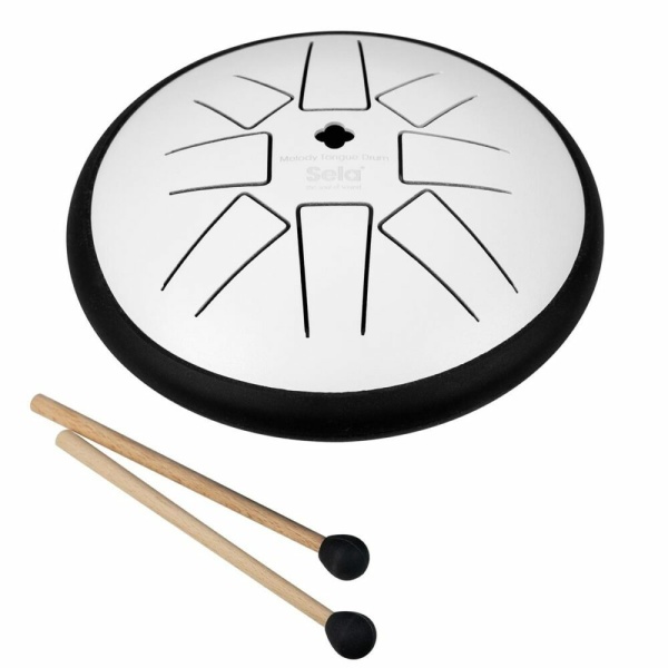 Sela percussion SE363 WHITE 6'' G MINOR TONGUE DRUM