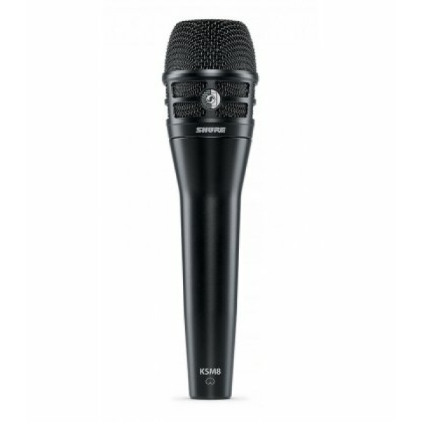 SHURE KSM8B DYNAMIC MICROPHONE DUAL DIAPHRAGM BLACK