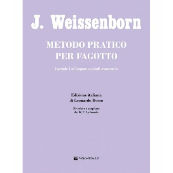 WEISSENBORN METODO PRATICO PER FAGOTTO
