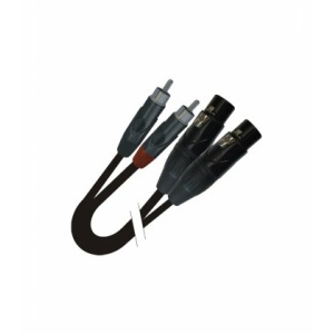 ZZIPP DZZF150 CAVO 2 X RCA 2 X XLR FEMMINA