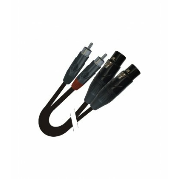 ZZIPP DZZF150 CAVO 2 X RCA 2 X XLR FEMMINA