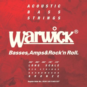 Warwick Red Label Basso Acustico 5 corde 45/135 Set