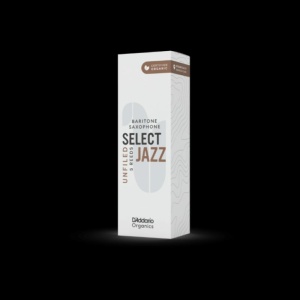 D'Addario Organic Select Jazz Unfiled Ance per Sax Baritono 3H