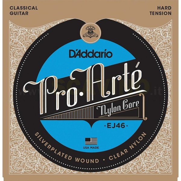 D'addario EJ46 Corde in Nylon per Chitarra Classica Hard