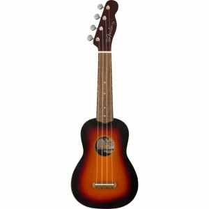 Fender VENICE SOPRANO 2TS WALNUTS UKULELE