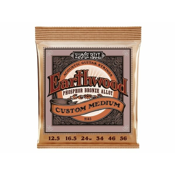 E.BALL 2143 Earthwood Custom Medium Phosphore Bronze - 12.5-56