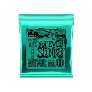 ERNIE BALL 3626 Not Even Slinky Nickel 12/56 - 3 PACK