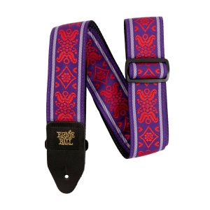 ERNIE BALL Tracolla Royal Flush Red Jacquard