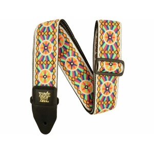 ERNIE BALL 5339 PRIMAL RED JACQUARD STRAP