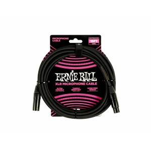 ERNIE BALL 6391 Cavo Microfonico Braided nero - 4