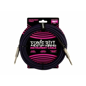 ERNIE BALL 6395 Cable Braided Straight - 5.5m