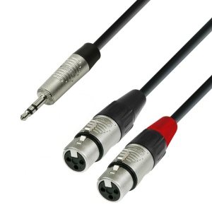 ADAM HALL K4YWFF0300 CAVO AUDIO REAN JACK STEREO DA 3