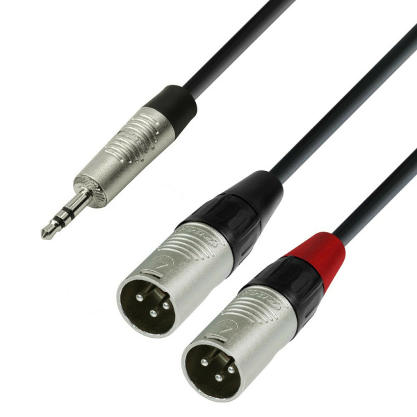 ADAM HALL K4YWMM0300 CAVO AUDIO REAN JACK STEREO DA 3
