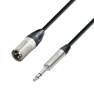 ADAM HALL K5BMV0150 CAVO MICROFONO NEUTRIK NC3MXX-NP3X - 1.5m