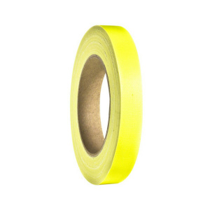 ADAM HALL NASTRO ADESIVO GAFFER GIALLO NEON 19MM X 25MT