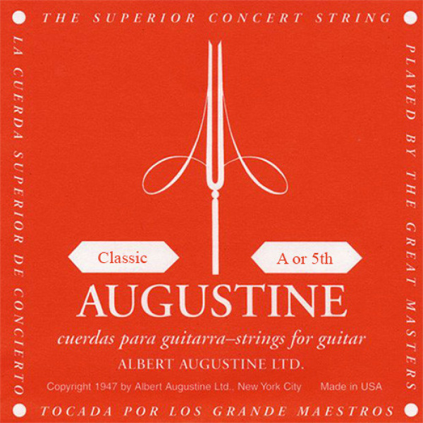 AUGUSTINE RED LABEL CORDA SINGOLA LA (A)