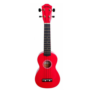 BATON ROUGE NU1S-BU UKULELE SOPRANO NOIR RED