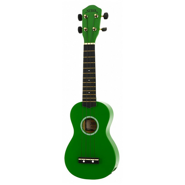 BATON ROUGE NU1S-GN UKULELE SOPRANO NOIR GREEN