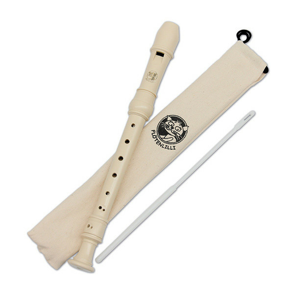 CASCHA EH3908 FLAUTO SOPRANO IN ABS DITEGGIATURA TEDESCA IVORY