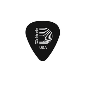 D'ADDARIO 1DBK7 DURALIN PLETTRO BLACK 1