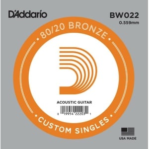 D'ADDARIO BW022 CORDA SINGOLA .022