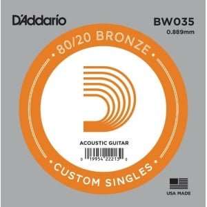 D'ADDARIO BW034 CORDA SINGOLA .035