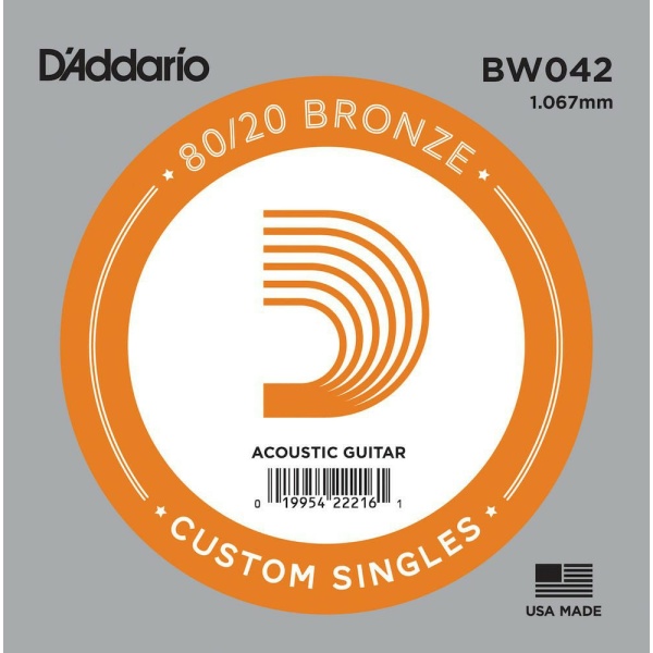 D'ADDARIO BW042 CORDA SINGOLA .042