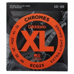 D'ADDARIO ECG23 CHROMES 10/48 FLATWOUND