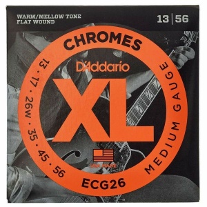 D'ADDARIO ECG26 CHROMES 13/56 FLATWOUND
