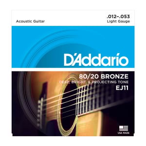D'ADDARIO EJ11 80/20 BRONZE 12-53 LIGHT