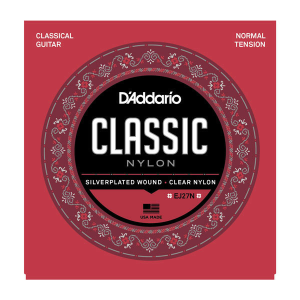 D'ADDARIO EJ27N CLASSIC GUITAR STRINGS - NORMAL TENSION