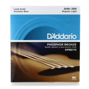 D'ADDARIO EPBB170 ACOUSTIC BASS STRINGS 45-100