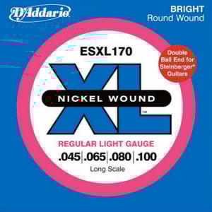 D'ADDARIO ESXL170 STEINBERGER BASS STRINGS