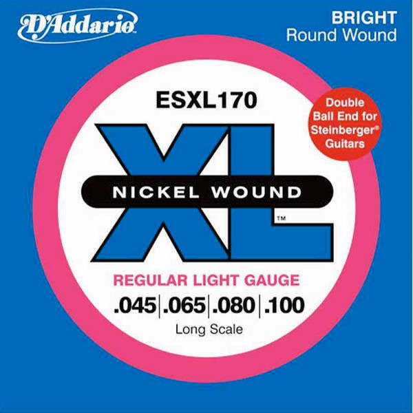 D'ADDARIO ESXL170 STEINBERGER BASS STRINGS