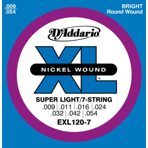 D'ADDARIO EXL 120 7