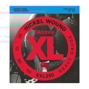 D'ADDARIO EXL230 NICKEL 55/110 BASS STRINGS