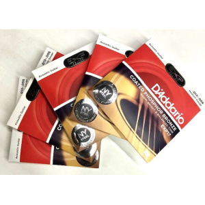 D'ADDARIO EXP17 PACK 5 MUTE PHOSPHORE BRONZE 013/056 MEDIUM