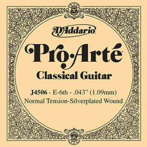 D'ADDARIO J4506 CORDA NYLON 6ST "MI"