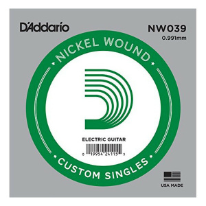 D'ADDARIO NW039 CORDA SINGOLA 0.39