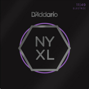 D'ADDARIO NYXL1149 NICKEL WOUND ELECTRIC GUITAR STRINGS MEDIUM 11-49