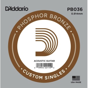 D'ADDARIO PB036 CORDA SINGOLA .036