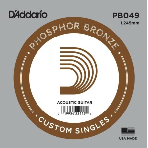 D'ADDARIO PB049 CORDA SINGOLA .049