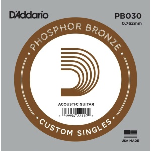 D'ADDARIO PB030 CORDA SINGOLA .030