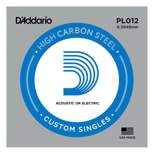 D'ADDARIO PL012 CORDA SINGOLA .012