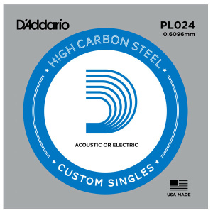 D'ADDARIO PL024 CORDA SINGOLA .024